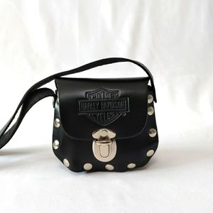 Harley-Davidson Black Studded Mini Bag